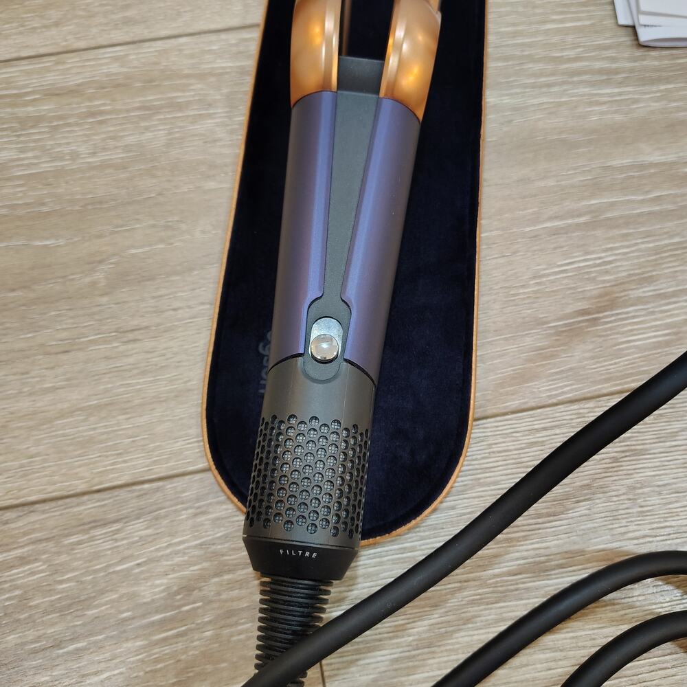 Dyson Airstrait Hair Straightener Dryer Prussian Blue Copper Excellent Condition - Picture 4 of 11
